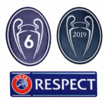 UCL 6 + 19' CHAMPIONS + RESPECT